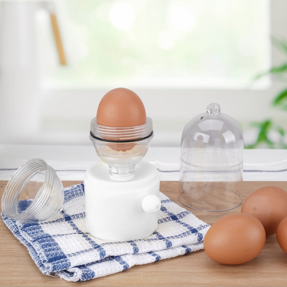 EggFecto Electric Egg Yolk Mixer - Rechargeable Egg Spinner Scrambler for  Small and Large Eggs | Portable Golden Egg Maker for Hard Boiled Eggs |  Easy