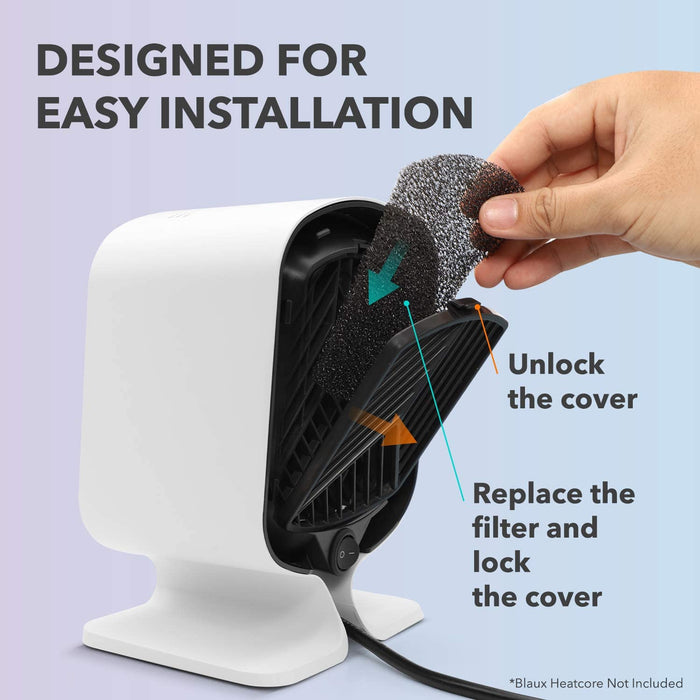 HeatCore Heater Anti-Microbial Filter - Etshera Housewares