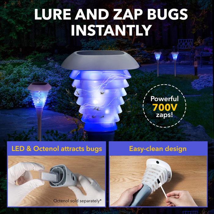 Kane Lono Solar Bug Zapper - Etshera Housewares