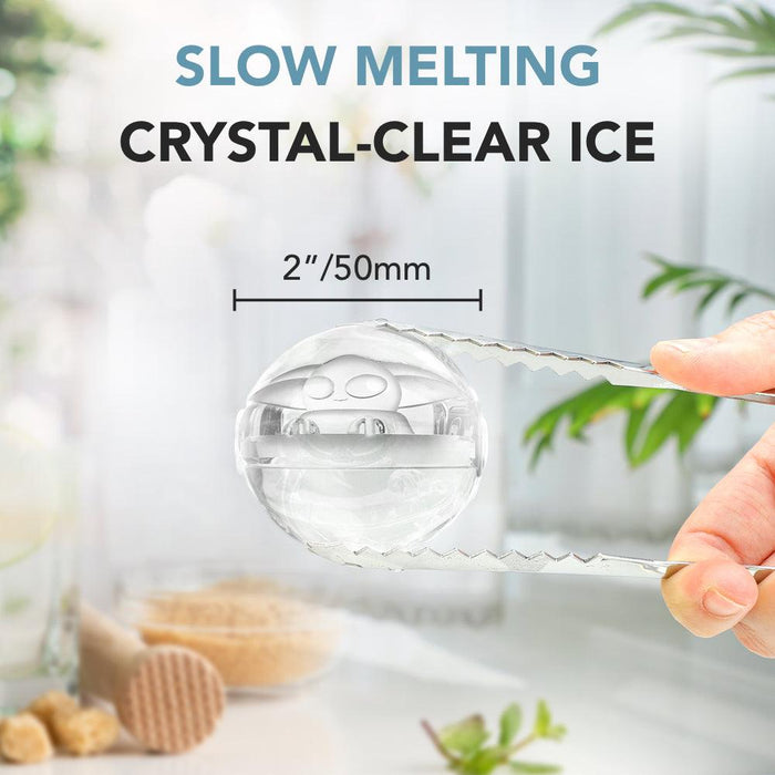 Food-grade Silicone 2 In 1 Ice Maker Ice Mold Slow Melting Ice